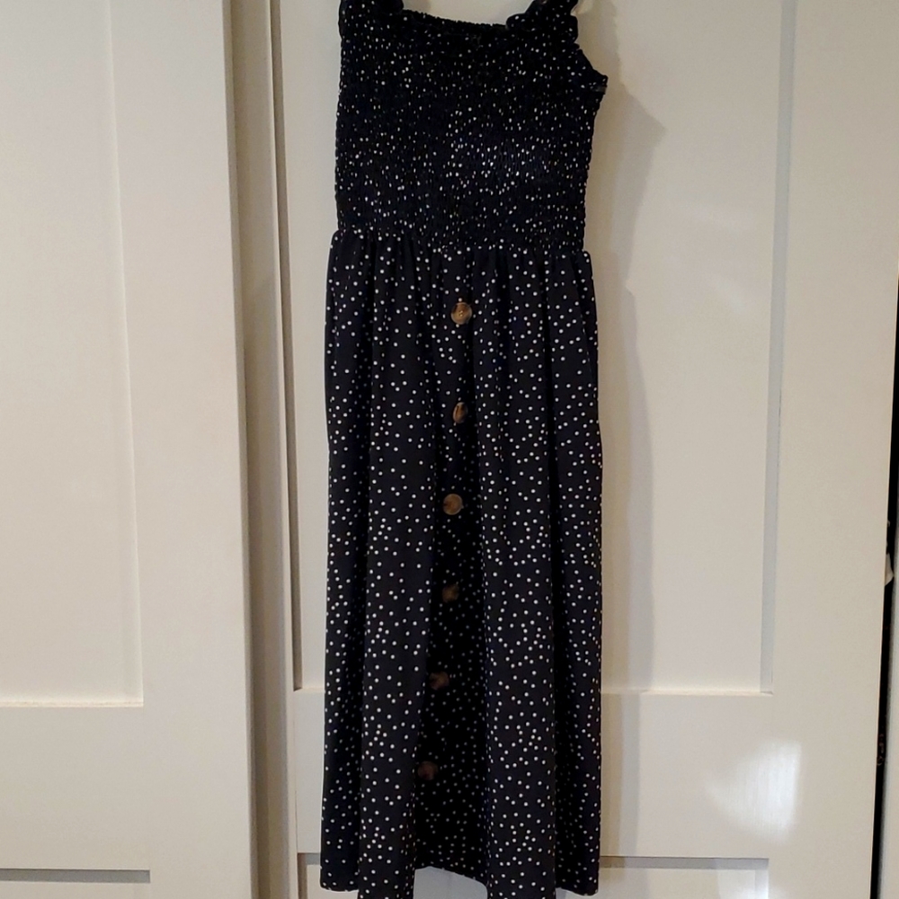 Midi length dress